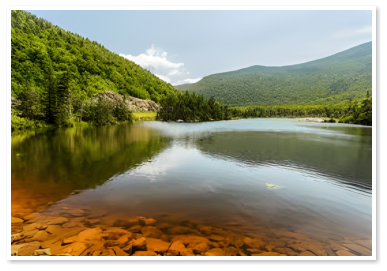 Duncan Lake: Our campground has short trails to access this beautiful lake. In the evening you can hear the loons calling. 